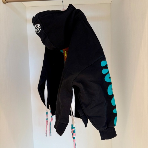 Logo-print hoodie - Picture 4 of 10